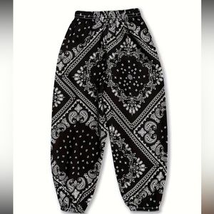 NWT Unisex Toddler Lightweight Viscose Harem Pants: Size: 120/Sz 6